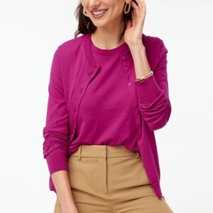 J. Crew Magenta Button Down Shirt